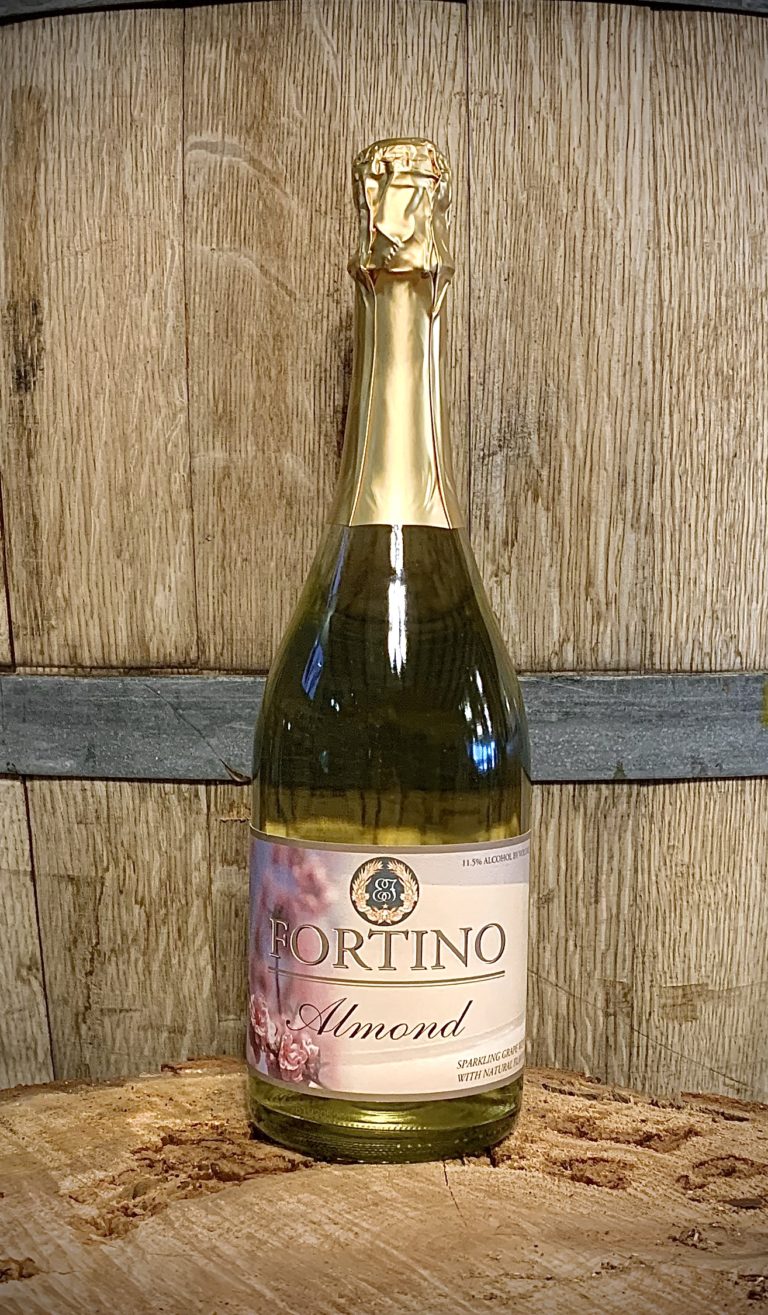 Almond Sparkling Wine Fortino Winery